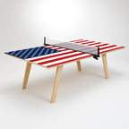American Flag Premium Ping Pong Table