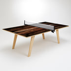 Wood Grain Premium Ping Pong Table