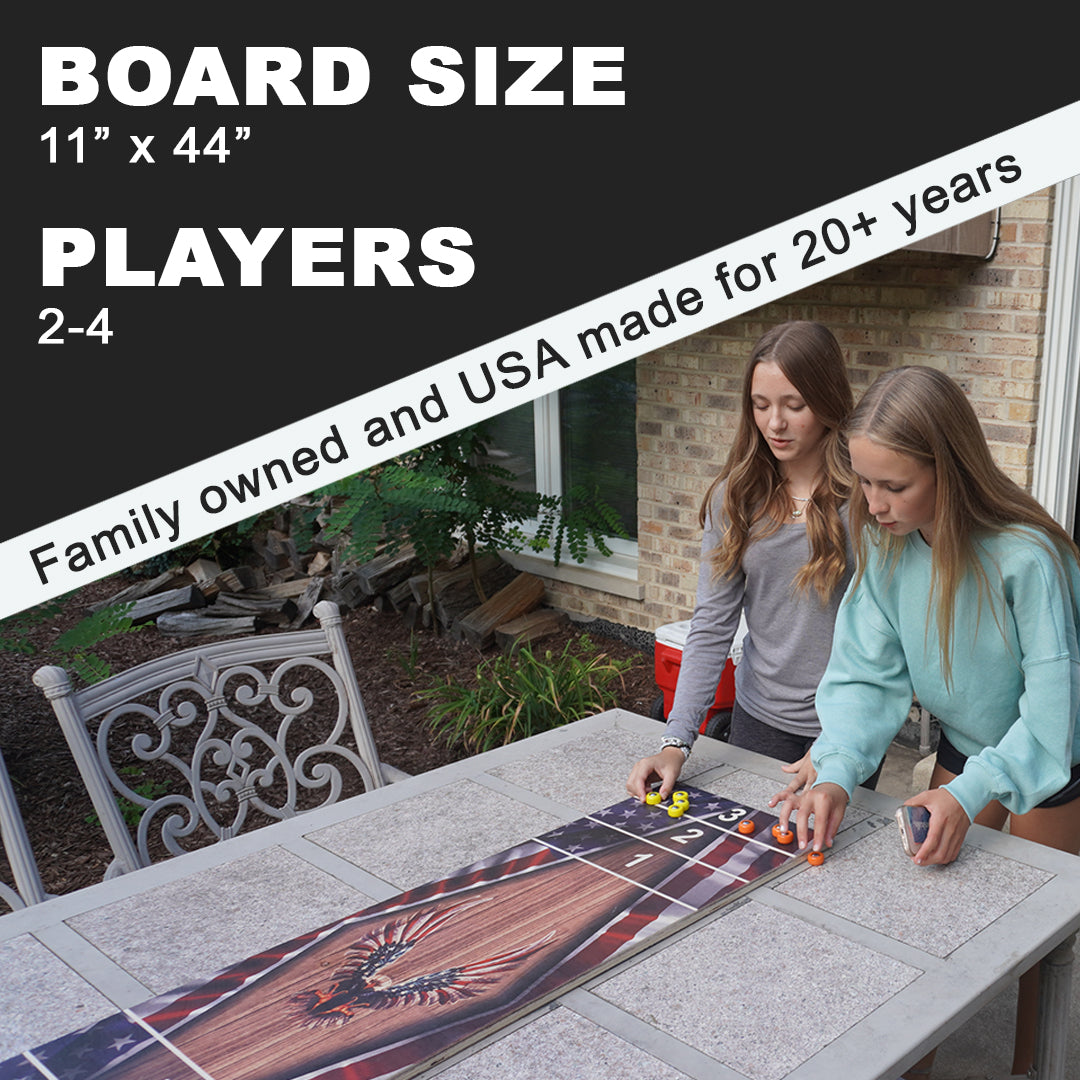 American Flag Premium Shuffleboards