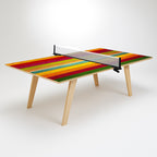 Colored Wood Premium Ping Pong Table
