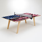 American Flag Premium Ping Pong Table