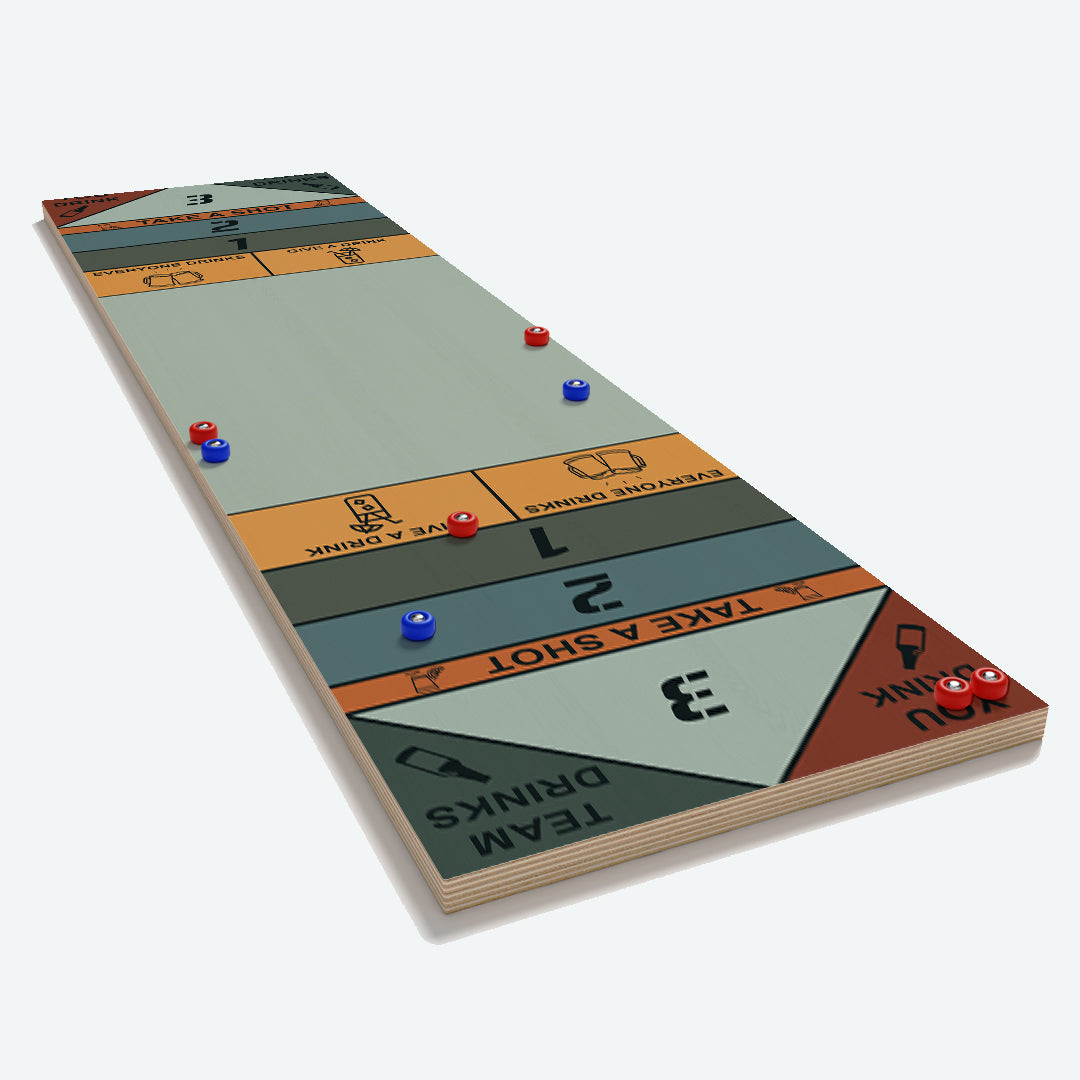 Classic Drinking Game Shuffleboard