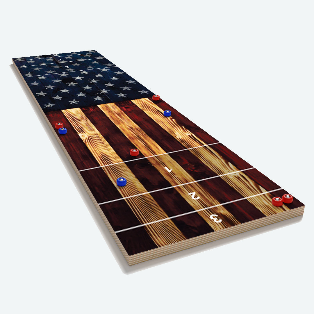 American Flag Premium Shuffleboards