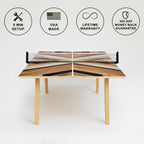 Classic Wood Style Premium Ping Pong Table