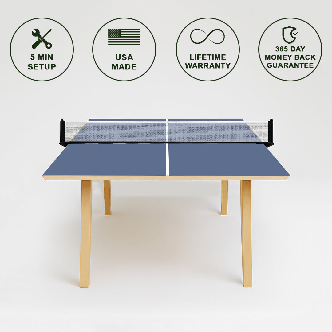 Blue Premium Ping Pong Table