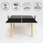 Black Premium Ping Pong Table