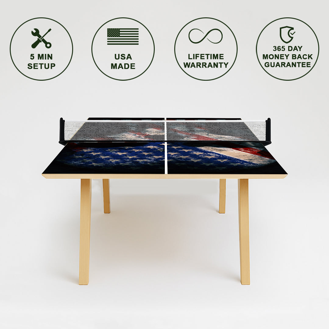 American Reaper Skull Premium Ping Pong Table