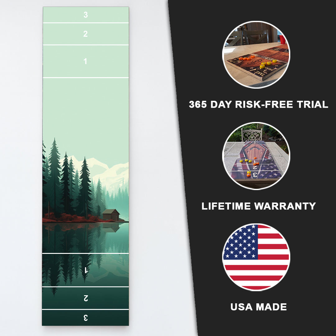 Mountains Premium Shuffleboard