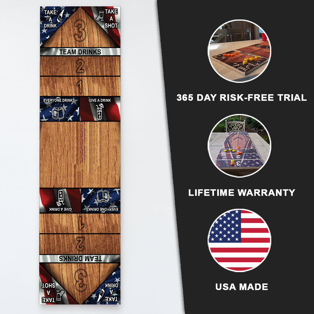 Drinking Game Premium Shuffleboards