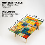 Art Piece Premium Ping Pong Table
