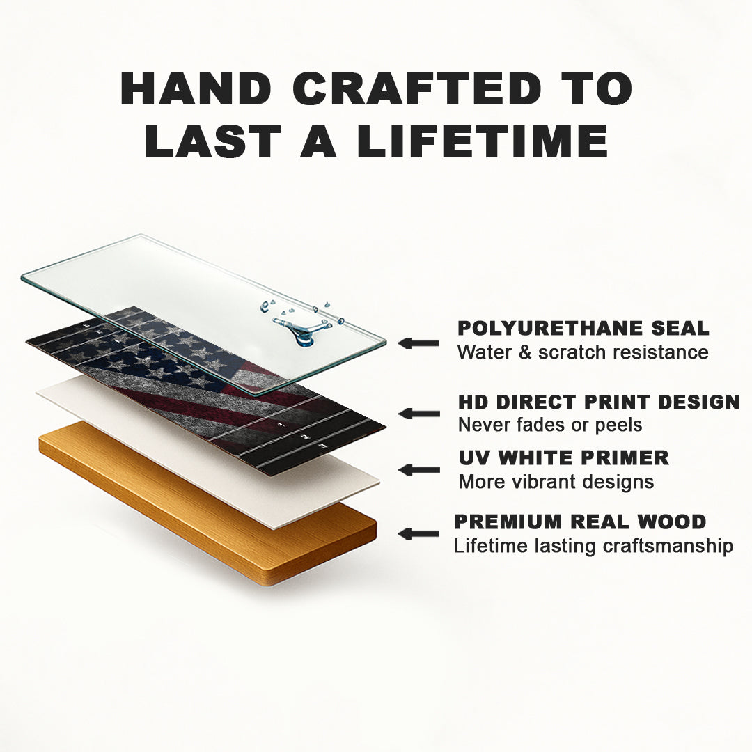 Patriotic Premium Shuffleboards