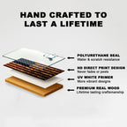 Rustic American Flag Premium Ping Pong Table