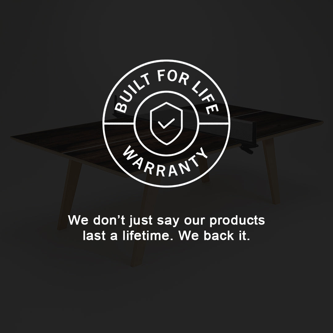 Wood Grain Premium Ping Pong Table