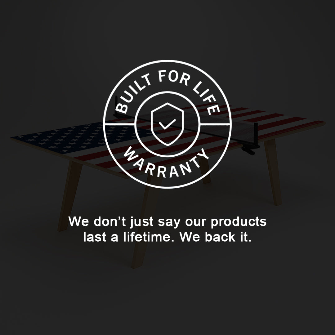 American Flag Premium Ping Pong Table