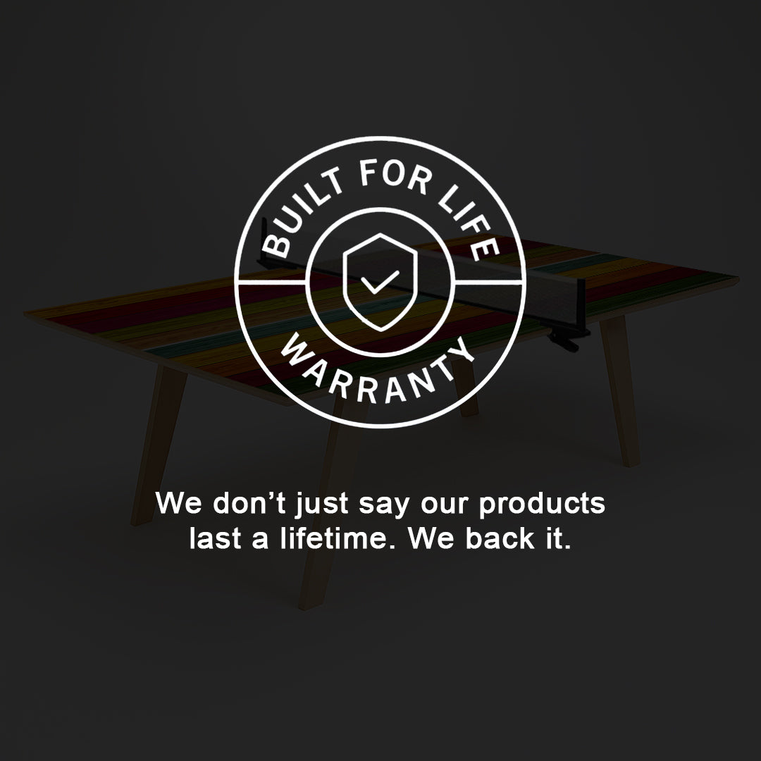 Colored Wood Premium Ping Pong Table