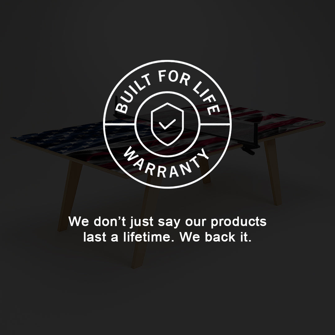 American Flag Premium Ping Pong Table