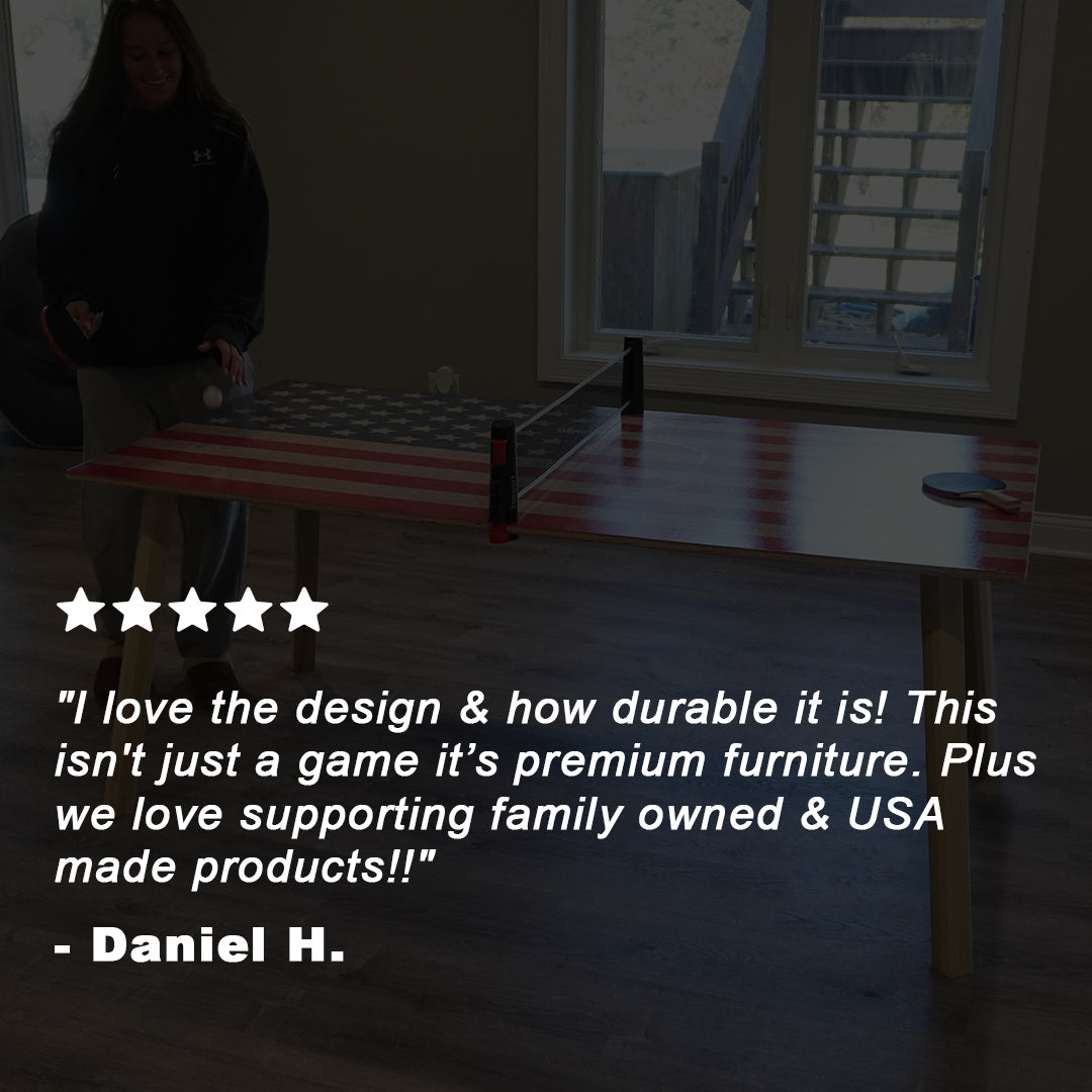 Black Premium Ping Pong Table