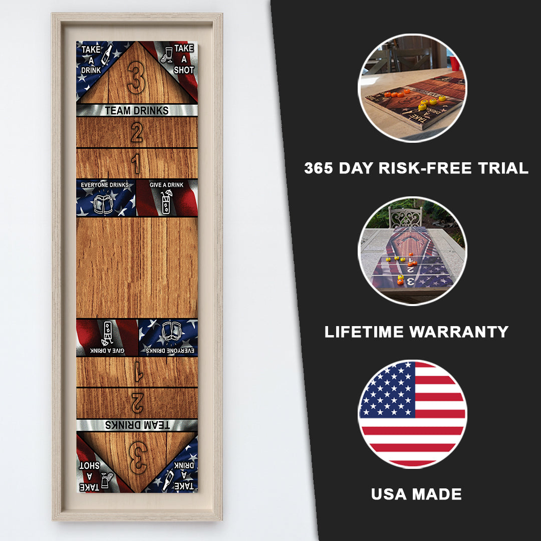 Drinking Game Premium Shuffleboards