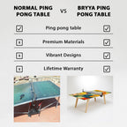 Art Piece Premium Ping Pong Table