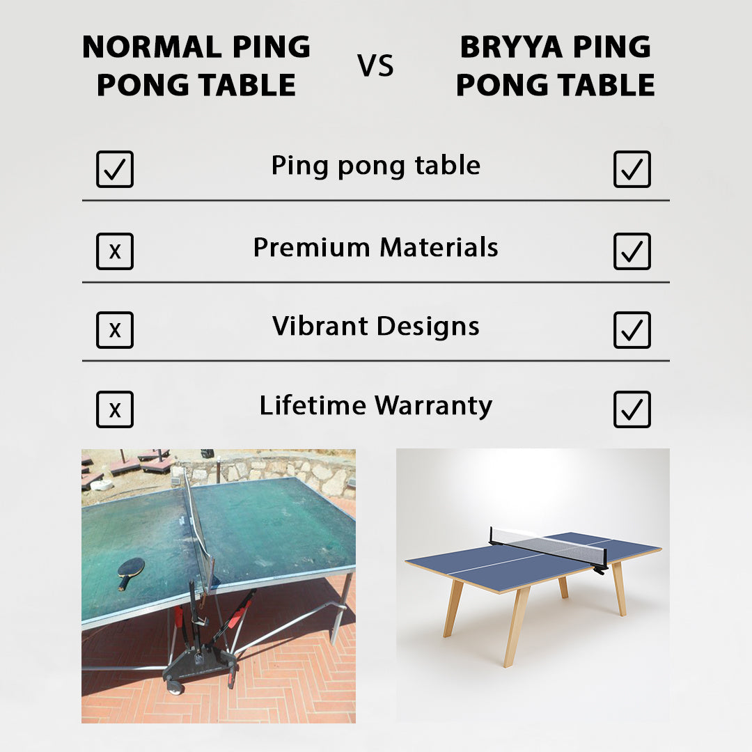 Blue Premium Ping Pong Table