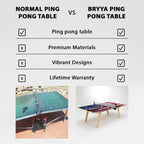 American Flag Premium Ping Pong Table