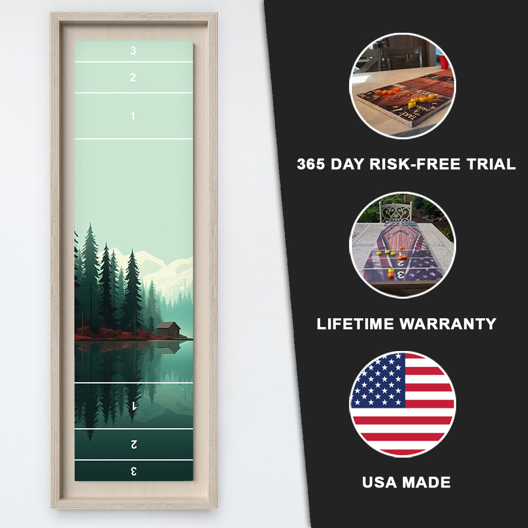 Mountains Premium Shuffleboard